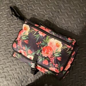 Baby changing mat and organizer